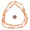 The Bead Chest Round Carnelian Beads (6mm): Organic Gemstone Round Spherical Energy Stone Healing Power Crystal for Jewelry Bracelet Mala Necklace Making